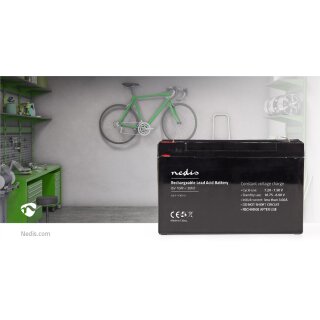 Bleiakku Gel Batterie Akku Wiederaufladbare Batterie 6 V | 10000 mAh Bleisure