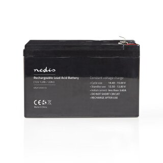 Bleiakku Gel Batterie Akku Wiederaufladbare Batterie 12 V | 12000 mAh Bleisäure