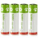 Ni-MH-Akku AA | 1,2 V | 1300 mAh | 4 Stück | Blister