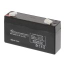 Wiederaufladbare Blei-Säure-Batterie 6 V 1200 mAh 97 mm x 24 mm x 52 mm