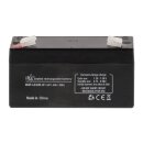 Wiederaufladbare Blei-Säure-Batterie 6 V 1200 mAh 97 mm x 24 mm x 52 mm