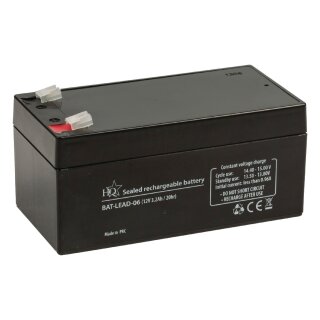 Wiederaufladbare Blei-Akku 12 V 3200 mAh 134 mm x 67 mm x 61 mm