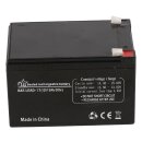 Wiederaufladbare Blei-Akku 12 V 15000 mAh 151 mm x 98 mm x 95 mm