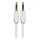 Stereo-Audiokabel 3.5 mm male - 3.5 mm male 1.00 m Weiss