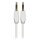 Stereo-Audiokabel 3.5 mm male - 3.5 mm male 3.00 m Weiss