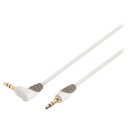 Stereo-Audiokabel 3.5 mm male - 3.5 mm male 1.00 m Weiss