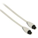 Digital-Audio-Kabel Toslink male - Toslink male 1.00 m Weiss