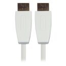High Speed HDMI Kabel mit Ethernet HDMI Anschluss - HDMI Anschluss 1.00 m Weiss
