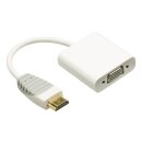 High Speed HDMI Kabel HDMI Anschluss - VGA female 0.20 m Weiss