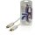 Displayport-Kabel Displayport male - Displayport male 1.00 m Weiss