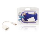 Displayport-Kabel Displayport male - VGA female 0.20 m Weiss
