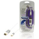 Mini Displayport-Kabel Mini Displayport Stecker - Displayport male 2.00 m Weiss