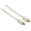 Mini Displayport-Kabel Mini Displayport Stecker - Mini Displayport Stecker 3.00 m Weiss