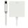 Mini Displayport-Kabel Mini Displayport Stecker - DVI-I 24+5-pol. Buchse 0.20 m Weiss