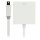 Mini Displayport-Kabel Mini Displayport Stecker - DVI-I 24+5-pol. Buchse 0.20 m Weiss