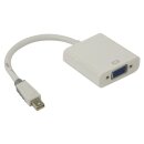 Mini Displayport-Kabel Mini Displayport Stecker - VGA female 0.20 m Weiss