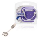 Sync und Ladekabel Apple Dock 30-pin - USB A male 0.10 m Weiss