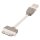 Sync und Ladekabel Apple Dock 30-pin - USB A male 0.10 m Weiss