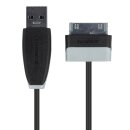 Sync und Ladekabel Samsung 30-pol. male - USB A male 1.00...