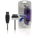 Sync und Ladekabel Samsung 30-pol. male - USB A male 1.00 m Schwarz