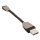 Sync und Ladekabel Apple Lightning - USB A male 0.10 m Schwarz