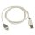 Sync und Ladekabel Apple Lightning - USB A male 1.00 m Weiss