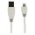 Sync und Ladekabel Apple Lightning - USB A male 1.00 m Weiss