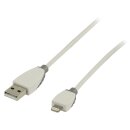 Sync und Ladekabel Apple Lightning - USB A male 2.00 m Weiss