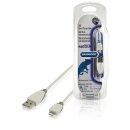 Sync und Ladekabel Apple Lightning - USB A male 2.00 m Weiss