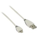 Sync und Ladekabel Apple Lightning - USB A male 2.00 m Weiss