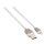 Sync und Ladekabel Apple Lightning - USB A male 3.00 m Weiss