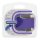 USB 2.0 Kabel USB A male - Micro-B male rund 0.10 m Schwarz