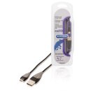 USB 2.0 Kabel USB A male - Micro-B male rund 2.00 m Schwarz