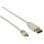 USB 2.0 Kabel USB A male - Micro-B male rund 2.00 m Weiss