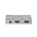 2-Port Ultra HD HDMI Schalter Silber