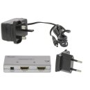 2-Port Ultra HD HDMI Schalter Silber