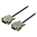 VGA-Kabel VGA male - VGA male 10.0 m Blau