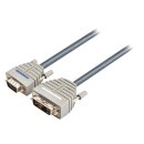 DVI-Kabel DVI-A 12 + 5-pol. Stecker - VGA male 2.00 m Blau