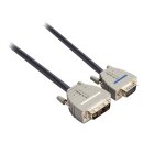 DVI-Kabel DVI-A 12 + 5-pol. Stecker - VGA male 2.00 m Blau