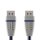 Displayport-Kabel Displayport male - Displayport male 5.00 m Blau