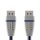 Displayport-Kabel Displayport male - Displayport male 5.00 m Blau