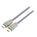 High Speed HDMI Kabel mit Ethernet HDMI Anschluss - HDMI Anschluss 5.00 m Blau