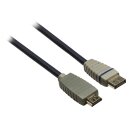 Displayport-Kabel Displayport male - HDMI Anschluss 5.00 m Blau