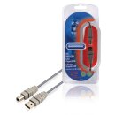 USB 2.0 Kabel USB A male - USB-B Male rund 4.50 m Blau