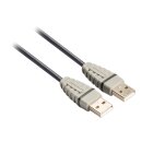 USB 2.0 Kabel USB A male - USB A male 2.00 m Blau