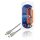 USB 3.0 Kabel USB A male - USB-B Male rund 3.00 m Blau