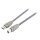 USB 3.0 Kabel USB A male - USB-B Male rund 3.00 m Blau