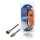 USB 3.0 Verlängerungskabel USB A male - USB A female rund 3.00 m Blau
