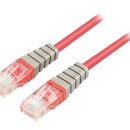 CAT5e UTP-Netzwerkkabel RJ45 (8P8C) male - RJ45 (8P8C) male 5.00 m Rot
