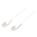 CAT5e UTP-Netzwerkkabel RJ45 (8P8C) male - RJ45 (8P8C) male 0.50 m Weiss